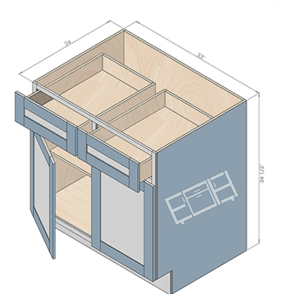 base cabinet b33-2